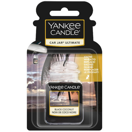 YANKEE CAR JAR UTLIMATE BLACK COCONUT 1295841E