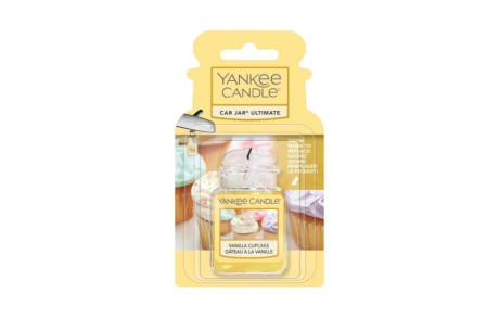 YANKEE CAR JAR ULTIMATE VANILLA CUPCAKE  1220923E