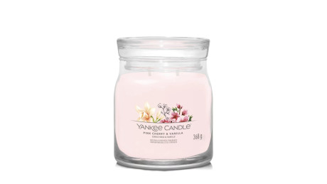 YANKEE S PINK CHERRY VANILLA MEDIUM JAR 1630020E