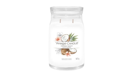 YANKEE S COCONUT BEACH LARGE JAR 1629967E