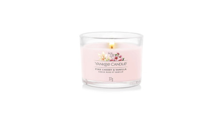 YANKEE 1686351E  FILLED VOTIVE PINK CHERRY & VANILLA