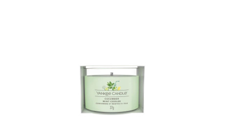 YANKEE S CUCUMBER MINT COOLER FILLED VOTIVE 1728834E