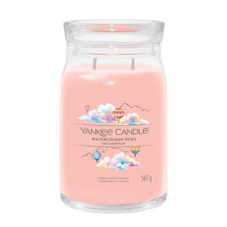 YANKEE S WATERCOLOUR SKIES LARGE JAR 1734816E