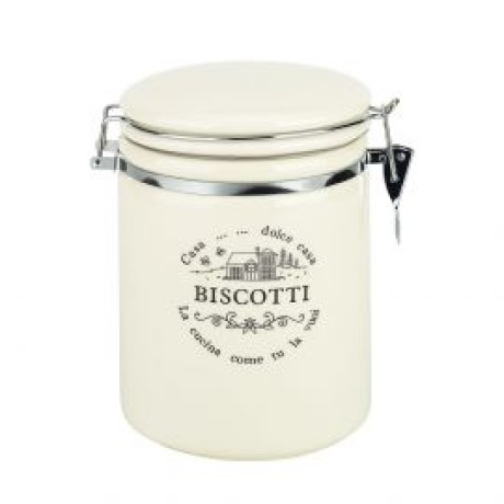 FONTEBASSO 4898 DOLCE CASA BIANCO BISCOTTIERA LT.2,7