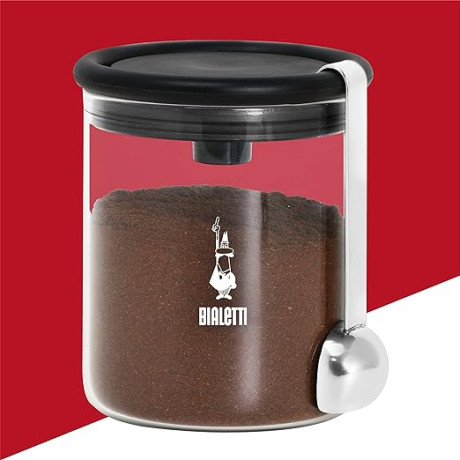 BIALETTI DESIGN07  BARATTOLO CAFFE'C/TAPPO MOKA