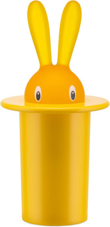 ALESSI ASG16Y PORTASTUZZICADENTI MAGIC BUNNY GIALLO