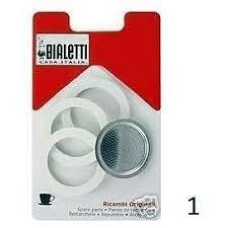 BIALETTI 800031 NEW 1TZ 3GUARNIZ.+1PIASTR. 0109741/UP