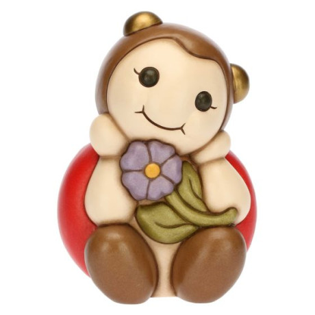 THUN F3238H90  COCCINELLA GRANDE C/FIORE