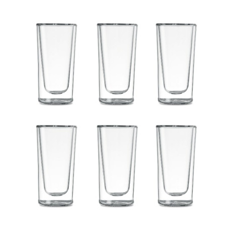 WD SET 6 BICCHIRINI VTR BOR.10ML WD319