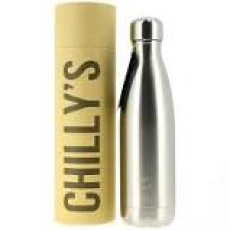CHILLYS  STAINLESS STEEL BOTTIGL.500ML. B500SSSTL