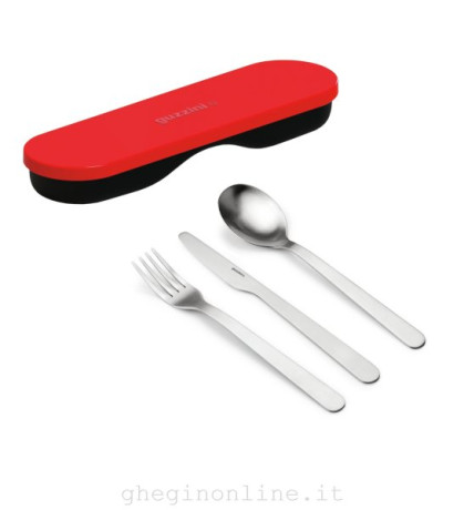 GUZZINI 171101.31  STORE&GOPOSATE DA VIAGGIO ROSSO