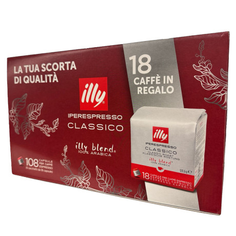 ILLY 24119  PROMOPACK 5+1 IPERESPRESSO CLASSICO NATALE