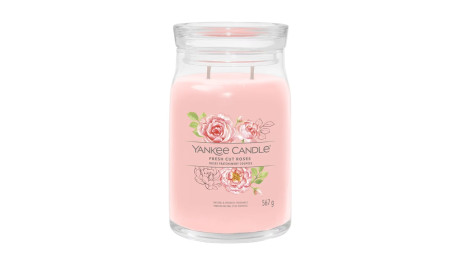 YANKEE S FRESH CUT ROSES LARGE JAR 1630682E