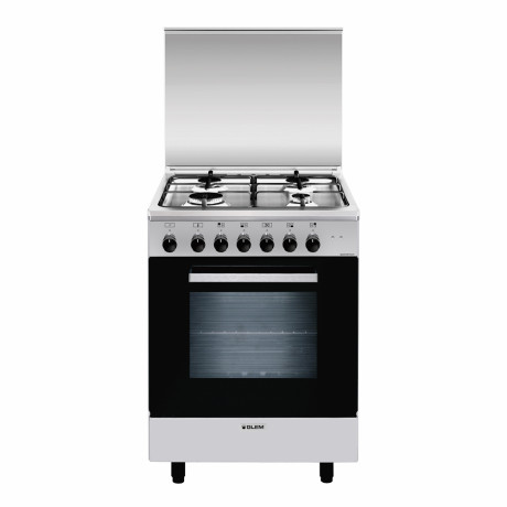 Immagine GLEM-GAS A654MI6  CUCINA 60X50 4F F/VENT INOX
