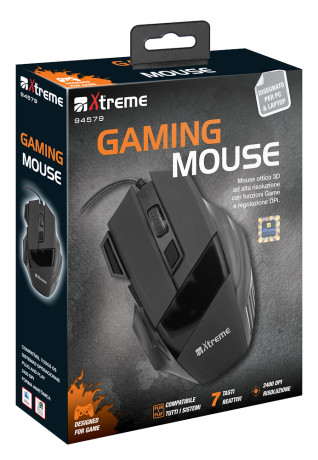 XTREME 94579 GAMING MOUSECAVO USB