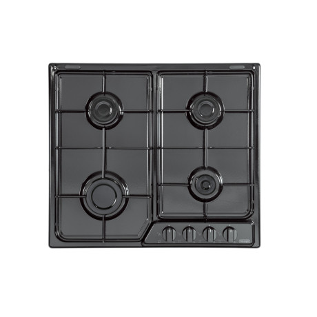 DE LONGHI YNF46ASV  PIANO COTTURA 4F. NERO 60CM.