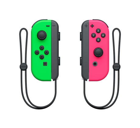 HW NINTENDO SWITCH JOY-CONCOPPIA VERDE/ROSA NEON