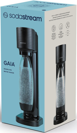 SODA STREAM GAIA BLACK  GASATORE 1L AGGANCIO CGQ 1L BLAC