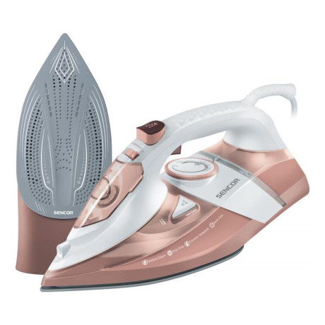 SENCOR SSI8300RS  FERRO ST VAPORE 3200W 45G/MIN 350ML