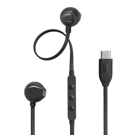 JBL T305CBLK  AURICOLARI CABLATI USB-C NERI