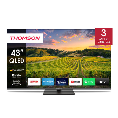 THOMSON 43QG5C14 TVC QLED 43 GOOGLE CENTRAL STAND