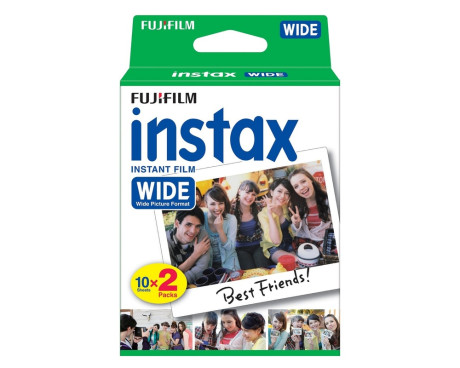 FUJI 16385995  PELLICOLA INSTAX WIDE 20 FOGLI