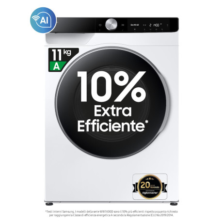 SAMSUNG WW11DG6B25LK  LAVATRICE CF 11KG 1400G A-10%VAPOR