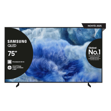 SAMSUNG QE75Q8FAAUXZT  TVC QLED 75 SMART SAT T2 HEVC