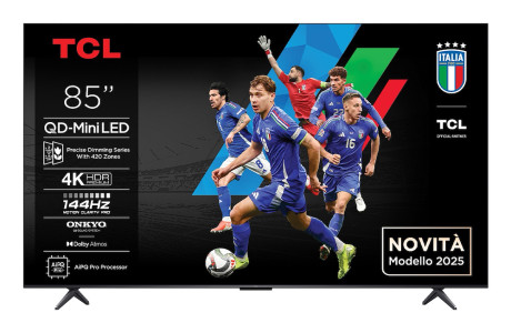 TCL 85C69K  TVC MINILED 85 4K SMART SAT T2 HEVC