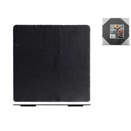 PEN 9298230  PIATTO ARDESIAQUAD CM.30X30X0,05