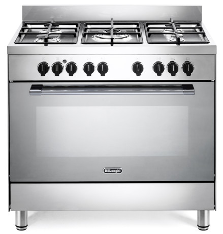 DE LONGHI GEMMA96MED  CUCINA 90X60 4F+1TC MULT8 INOX
