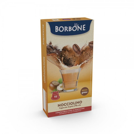 BORBONE RESNOCCIOLINO6X10  NESPRESSO 10PZ NOCCIOLINO