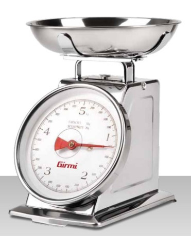 GIRMI PS9000  BILANCIA CUC MEC 20GR/5KG C/CIOTOLA INOX