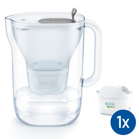 BRITA STYLE GREY MXPRO  CARAFFA 1,4L + FILTRO