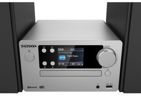 KENWOOD M-725DAB-B  SISTEMAMICRO HI-FI DAB+ CD BT 2X25W