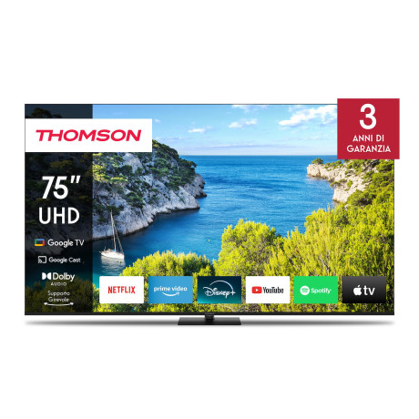 THOMSON 75UG5C14  TVC LED 75 4K SMART GOOGLE CENTRALSTAN