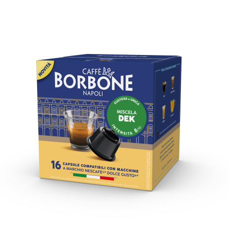 BORBONE DGBDEKPALAZZO4X16NCAPS COMP DOLCE GUSTO 16 DEK