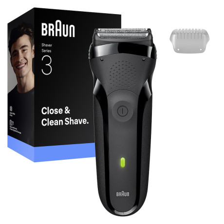 BRAUN 300S-NEW  RASOIO RIC SERIE 3 WET&DRY 3LAME 30MIN