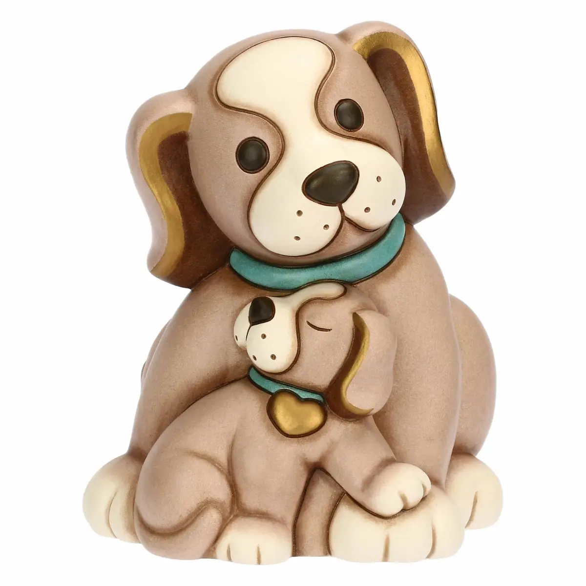 THUN T10030277H90  CANE COPPIA CUCCIOLO E PADRE