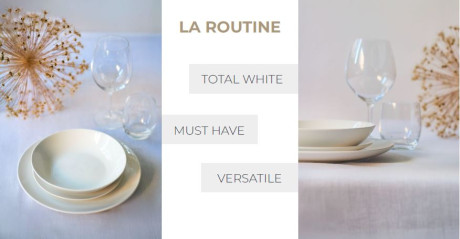 DOMINO LA ROUTINE SET 18PZ TAVOLA U50001057A83