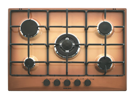 GLEM-GAS GT755TF  PIANO COTTURA 70CM TERRA FR.4F+1TC