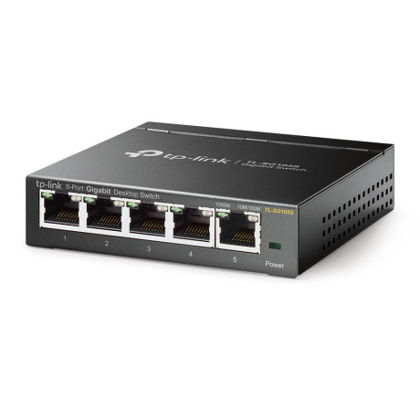 TP-LINk TL-SG105S  SWITCH 5-PORT GIGABIT DESKTOP