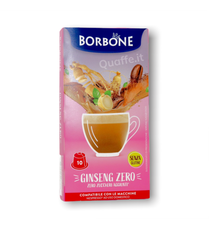 BORBONE RESGINSEGZERO6X10  NESPRESSO 10PZ GINSENG ZERO
