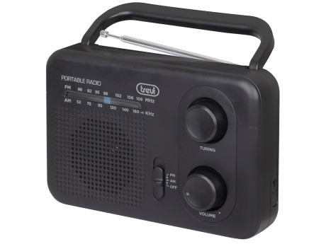 TREVI RA7F64NERO  RADIO PORTATILE 2BANDE AM/FM NERO