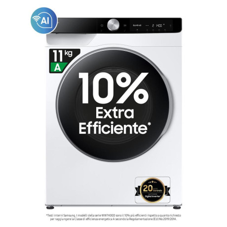 SAMSUNG WW11DG6B85LK  LAVATRICE CF 11KG 1400G VAP ECO