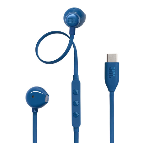 JBL T305CBLU  AURICOLARI CABLATI USB-C BLU