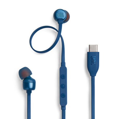 JBL T310CBLU  AURICOLARI CABLATI USB-C INTRAURALI BLU