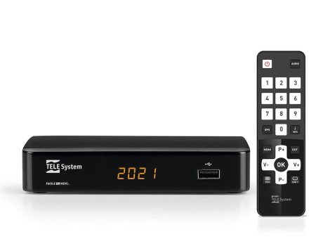 TELESYSTEM TS FACILE  DECODER DIG TERRESTRE T2 HEVC