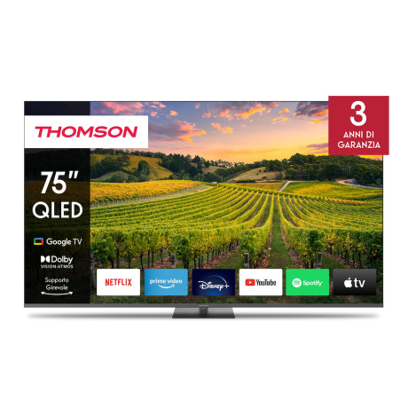 THOMSON 75QG5C14  TVC QLED 75 4K SMART GOOGLE CENTRAL