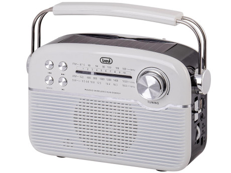 TREVI RA7F50BT BIANCO  RADIO PORTATILE MULTIBANDA WIR